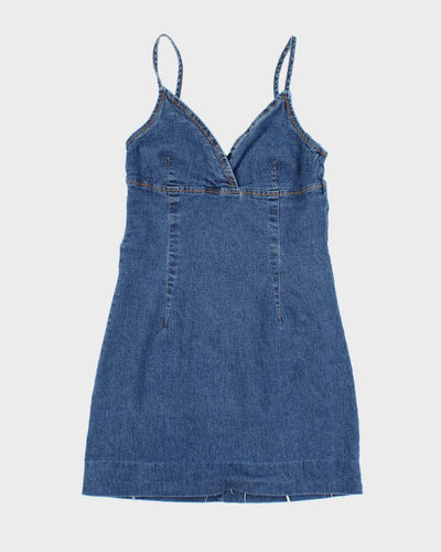 Vintage Y2k 00s Smart Set Denim Mini Dress - XS