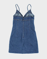 Vintage Y2k 00s Smart Set Denim Mini Dress - XS