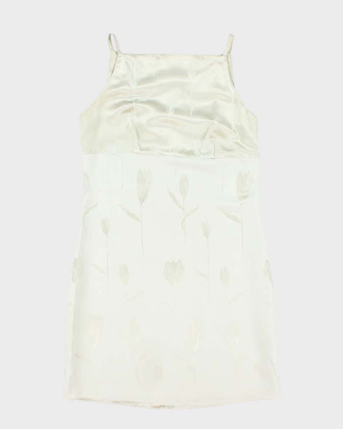 Vintage 90s Votre Nom Floral Mini Dress - M