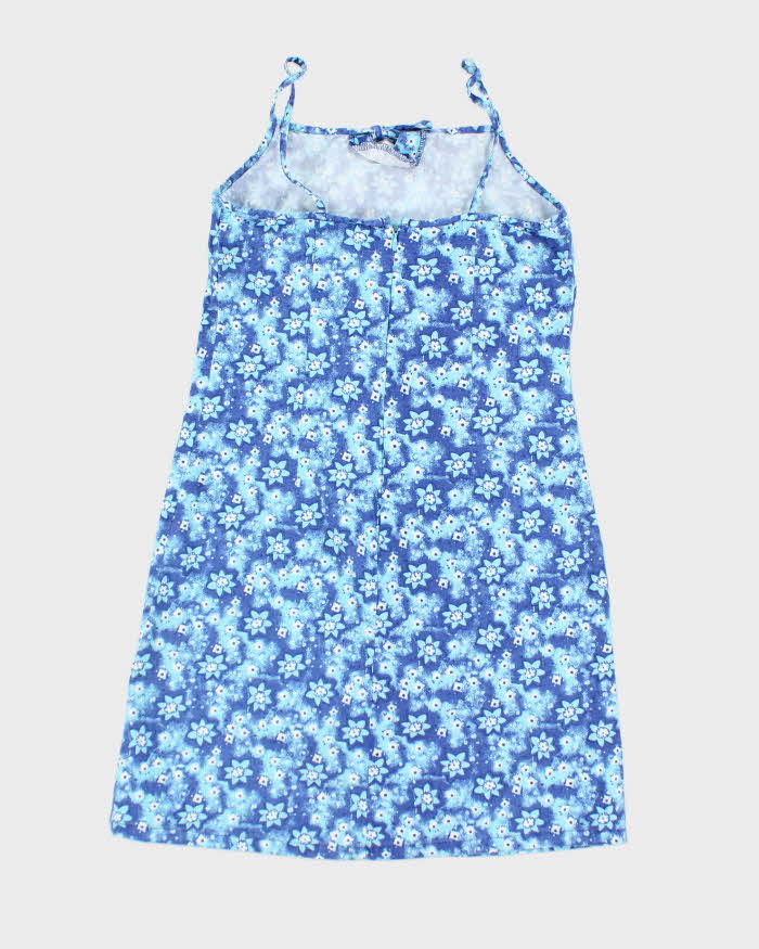 Vintage 90s Limelight Floral Mini Dress - XS