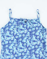 Vintage 90s Limelight Floral Mini Dress - XS