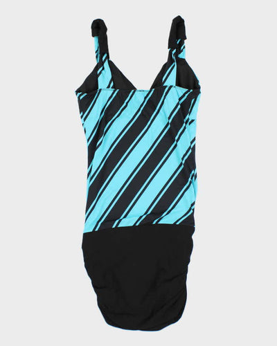 Vintage Y2k 00s Seduction Stripe Mini Dress - S