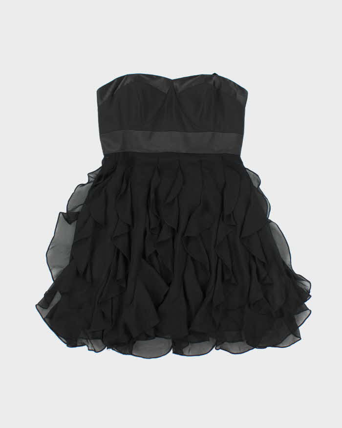 Vintage Y2k 00s BCBG Max Azria Ruffle Mini Dress - S