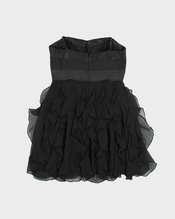 Vintage Y2k 00s BCBG Max Azria Ruffle Mini Dress - S