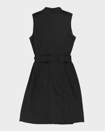 Vintage Y2k 00s Fylo Black Button-Up Dress - M