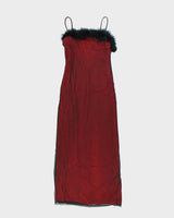 Vintage 90s Whispers Maxi Dress - S