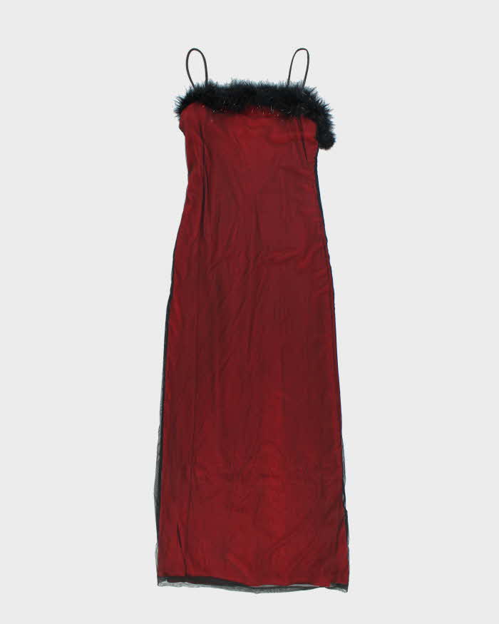 Vintage 90s Whispers Maxi Dress - S