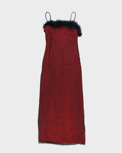 Vintage 90s Whispers Maxi Dress - S