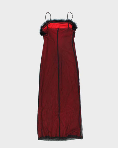 Vintage 90s Whispers Maxi Dress - S