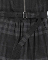 Vintage Burberry Brit Wool Checked Dress - S