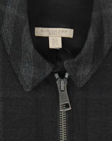 Vintage Burberry Brit Wool Checked Dress - S