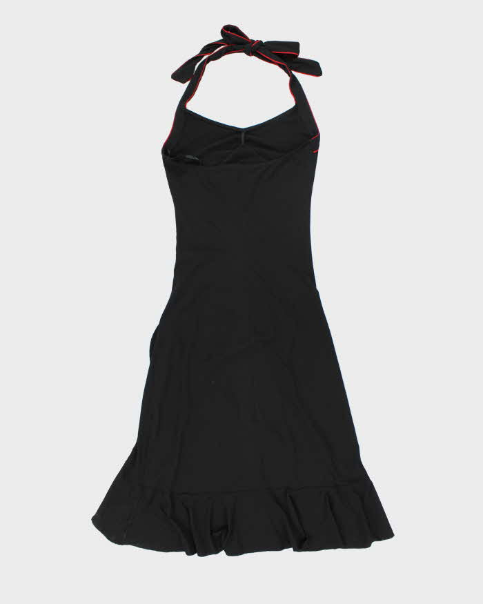 Vintage Y2k 00s Le Chateau Halter Neck Dress - M