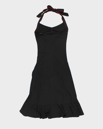 Vintage Y2k 00s Le Chateau Halter Neck Dress - M