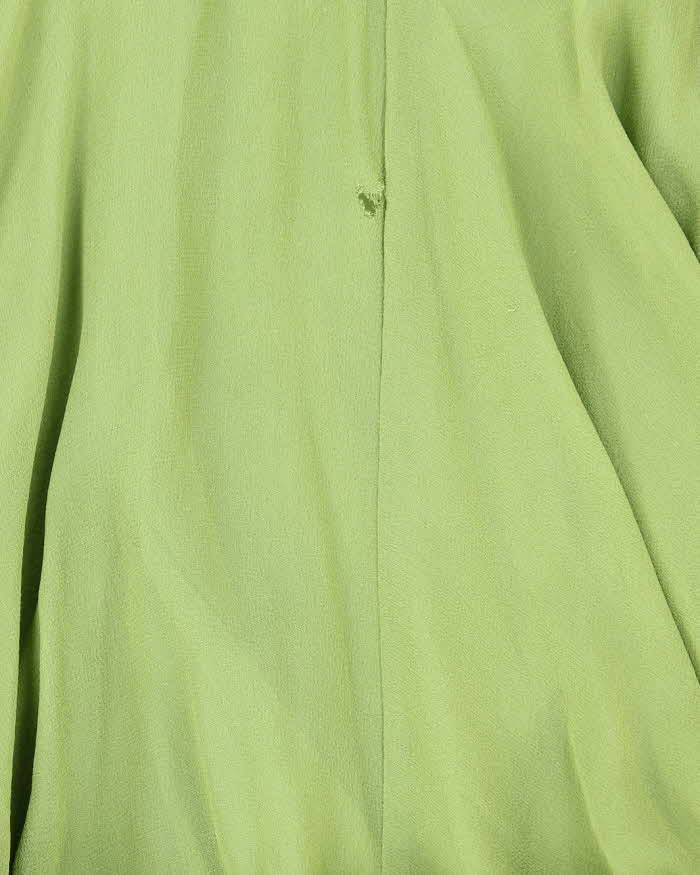 Vintage Y2k 00s BCBG Silk Halter Neck Dress - S