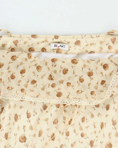 Vintage 90s Be Art Floral Dress - S