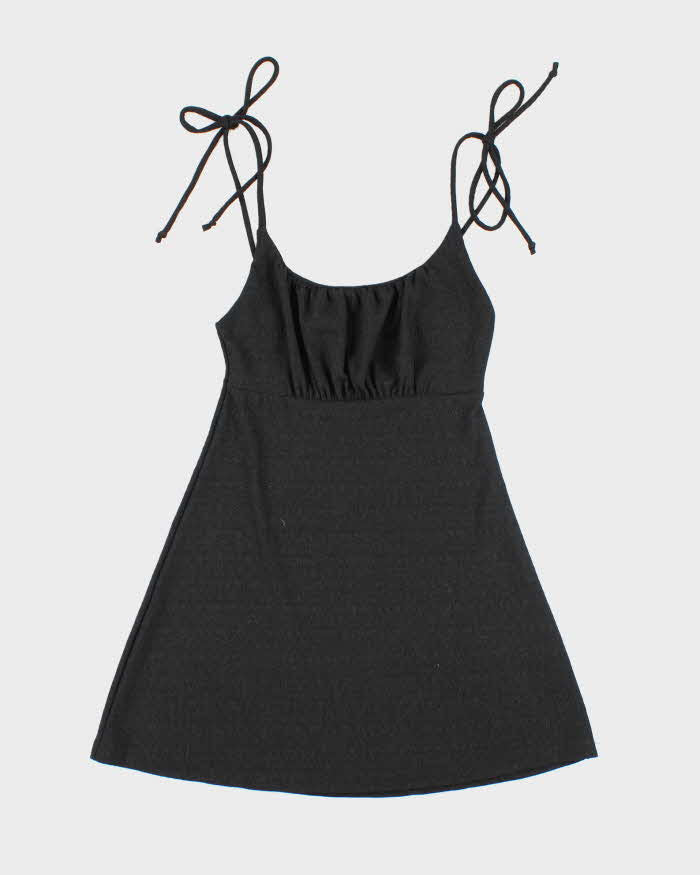 Vintage Y2k 00s Heart Hips Sparkly Mini Dress - XS