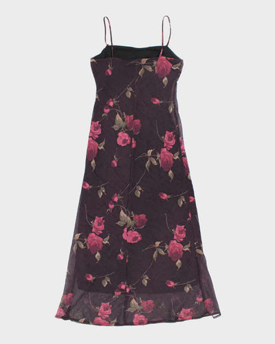 Vintage 90s Accomplice Floral Dress - M