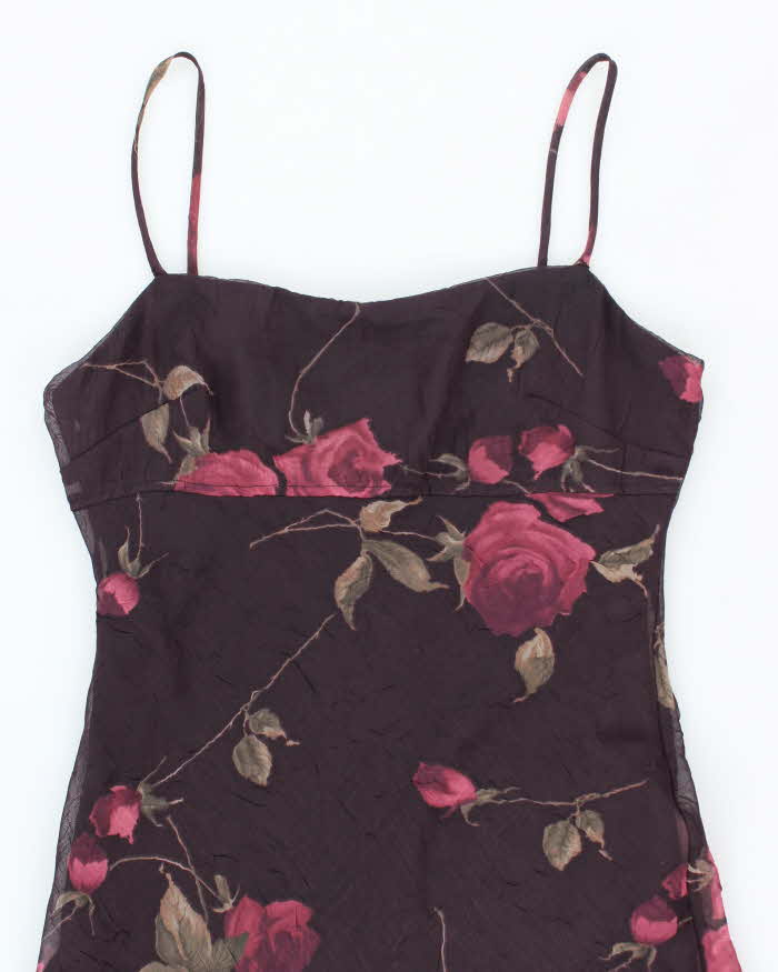 Vintage 90s Accomplice Floral Dress - M