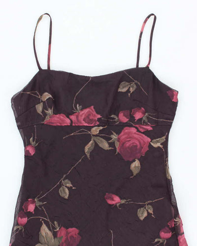 Vintage 90s Accomplice Floral Dress - M