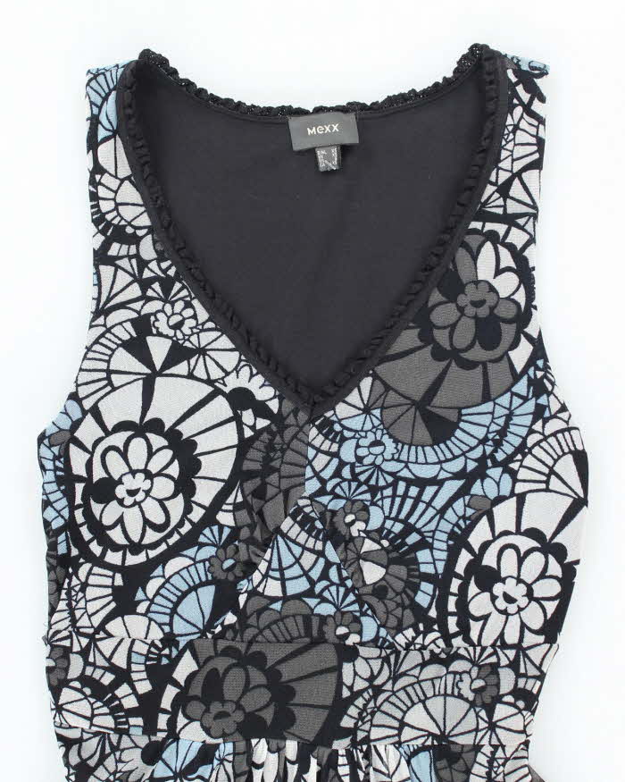 Vintage Y2k 00s Mexx Pattern Dress - XS