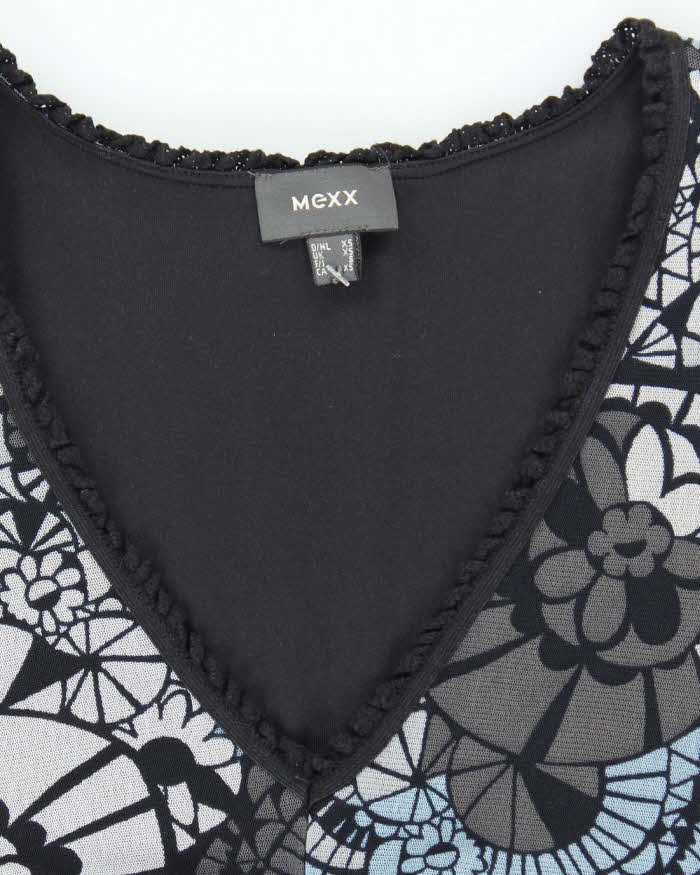 Vintage Y2k 00s Mexx Pattern Dress - XS