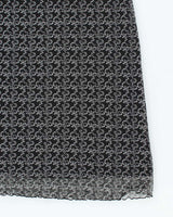 Vintage 90s Mesh Pattern Dress - M