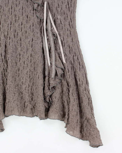Vintage Y2k 00s Vivian Wong Crinkle Dress - M