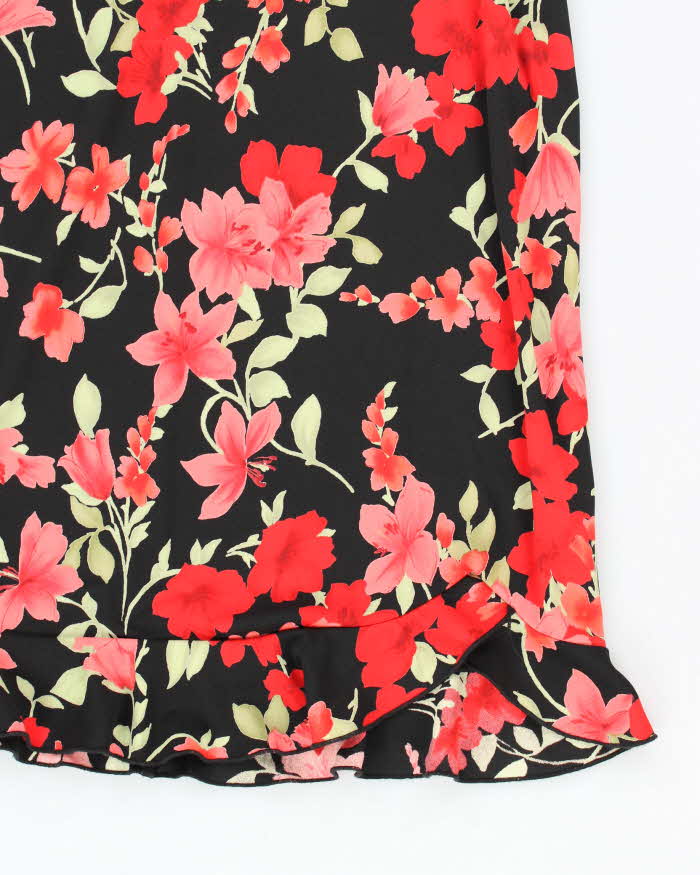 Vintage 90s M Collection Floral Dress - S
