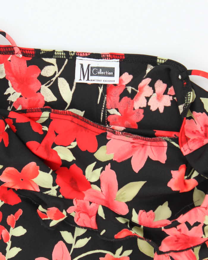Vintage 90s M Collection Floral Dress - S