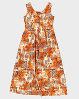 Vintage 60s/70s Alfred Shaheen Hawaiian Dress - M