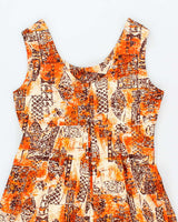 Vintage 60s/70s Alfred Shaheen Hawaiian Dress - M