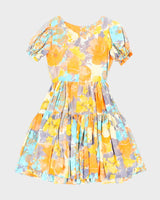 Vintage 70s/80s Western Fashion Floral Dress - S
