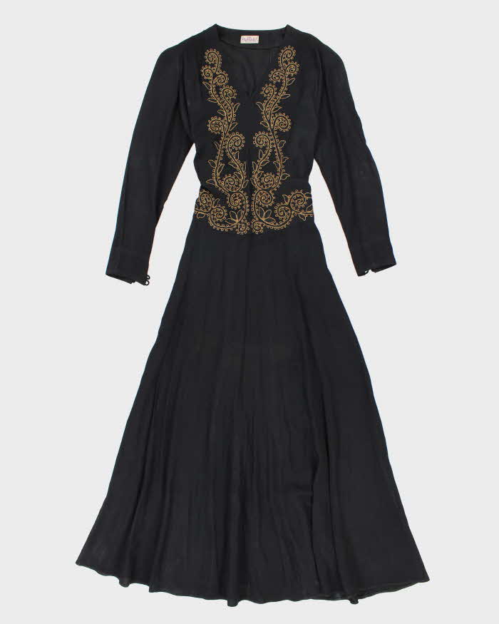 Vintage 30s/40s Queensfit Dress  - M