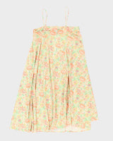 Vintage 70s Floral Dress - S