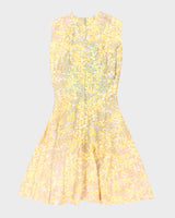 Vintage 50s Floral A-Line Dress - M