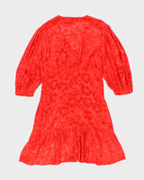 Sandro Silk Blend Floral Button-Up Dress - M