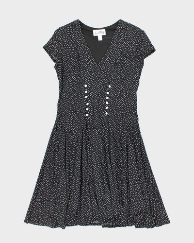 Vintage Joseph Ribkkoff Polka Dot Dress - M