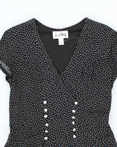 Vintage Joseph Ribkkoff Polka Dot Dress - M