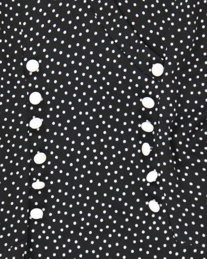 Vintage Joseph Ribkkoff Polka Dot Dress - M