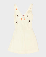 Deadstock Vintage 70s Audrey Knit Dress - S