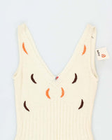 Deadstock Vintage 70s Audrey Knit Dress - S