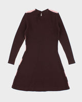 Deadstock Vintage 70s Audrey Knit Dress - S