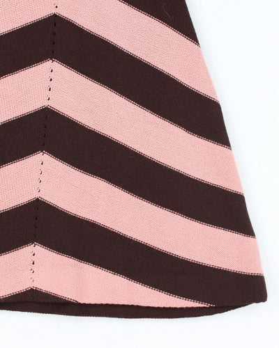 Deadstock Vintage 70s Audrey Knit Dress - S