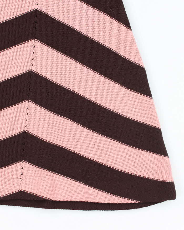Deadstock Vintage 70s Audrey Knit Dress - S