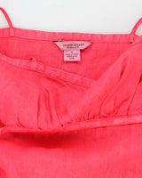 Vintage Y2k 00s Guess Pink Linen Dress - S