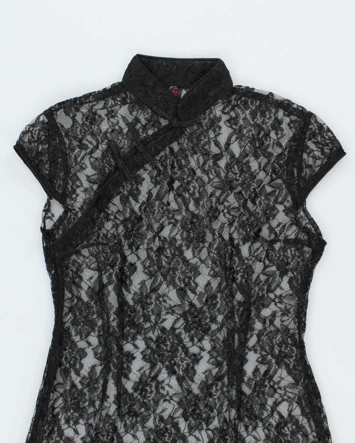 Vintage Y2k 00s E Beaueaty Lace Dress - M