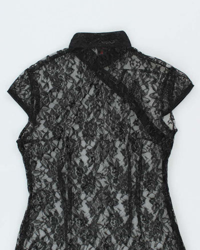 Vintage Y2k 00s E Beaueaty Lace Dress - M