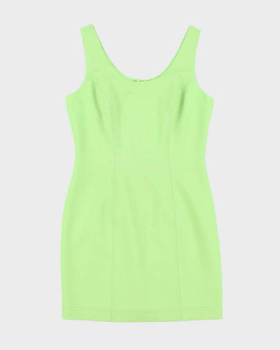 Vintage Y2k 00s Green Dress - M