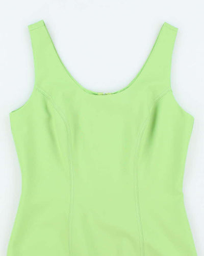 Vintage Y2k 00s Green Dress - M