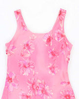 Vintage 90s Jessica Floral Scoop Back Dress - M